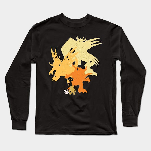 Spirit of Courage Long Sleeve T-Shirt by Gigan91